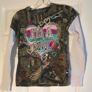 Kids mossy oak tshirt